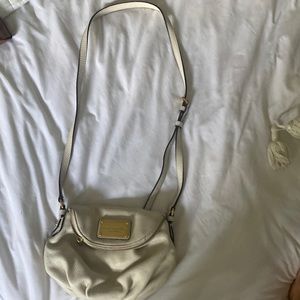 Marc Jacobs off white cross body bag .